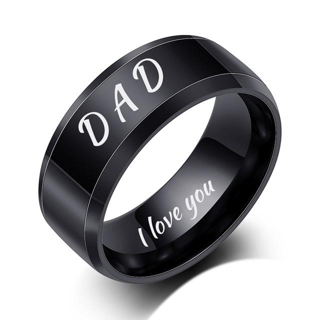 Gioielli di Moda Anello Incidi Nome Data Logo Altamente Lucidato All'Ingrosso Acciaio Inossidabile Matrimonio Fidanzamento Anelli di Marca Per Uomo Donna
