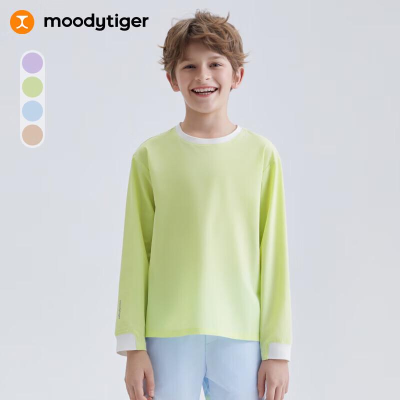 Moodytiger Boy s Long Sleeve Anti-Wrinkle Sport T-Shirt 140