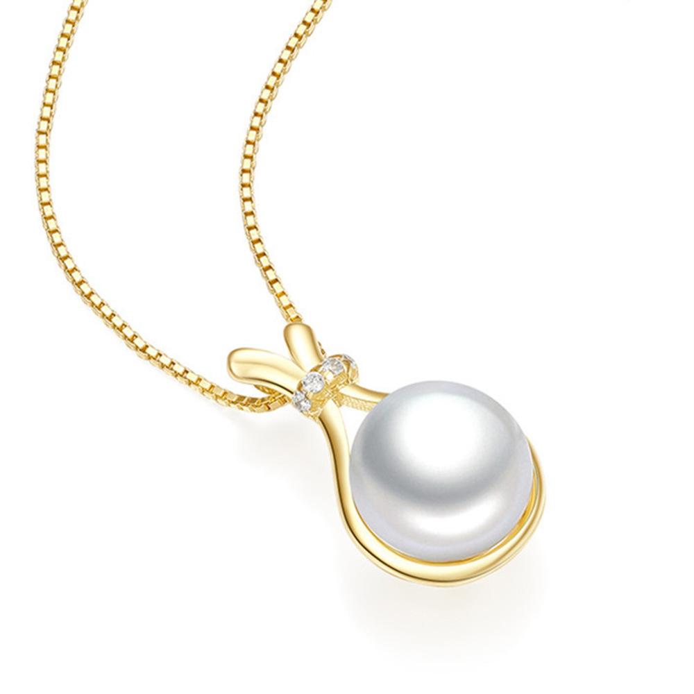 Pearl Necklace Neck Chain Light Luxury Clay Chain Gift