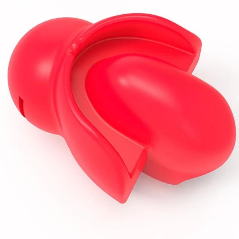Silicone Mouth Gag Erotic Fixed Tongue Gag Ball Couple Adult Game Alternative No escap Bondage Gag Ball Erotic Sex Toy Store 18+