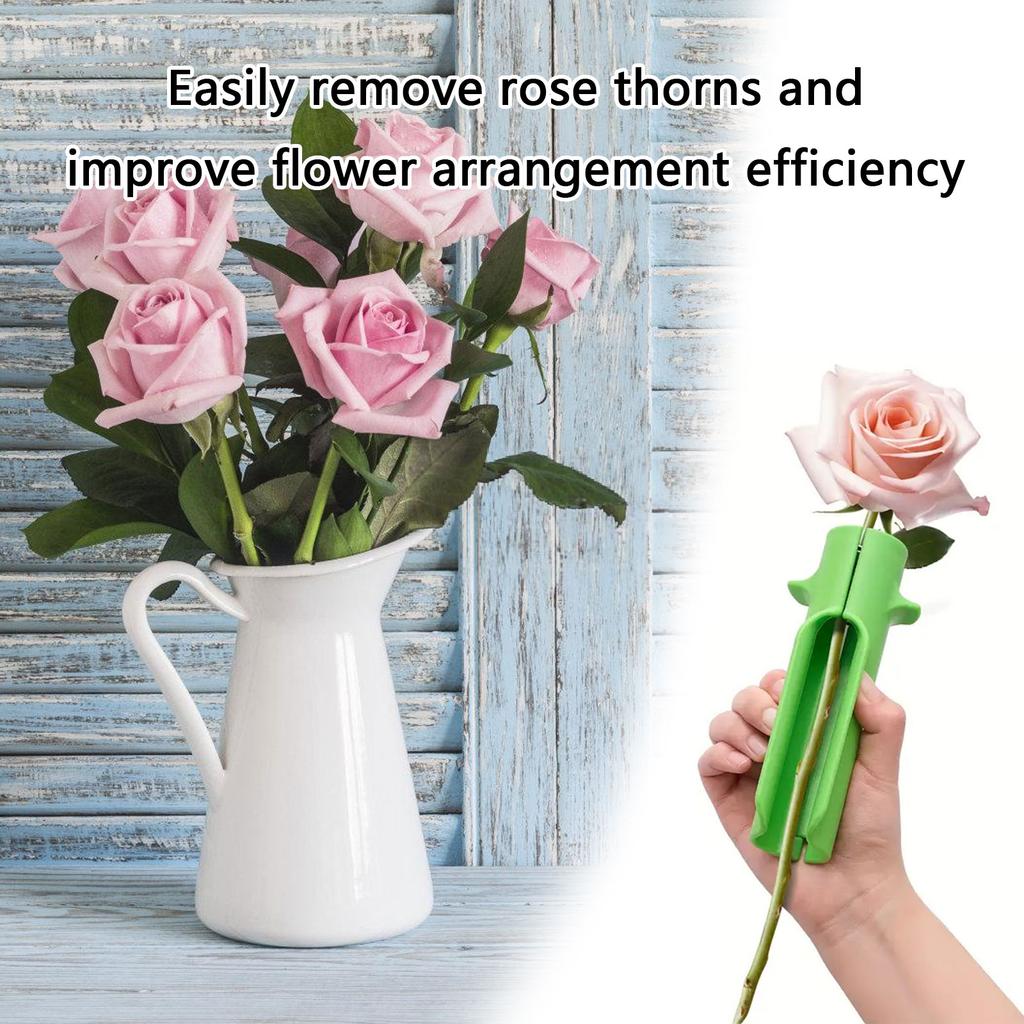 Rose Thorn Remover Leaf Stripper Tool for Efficient Floral Arrangements and Safe Gardening At Home or Flower Shop