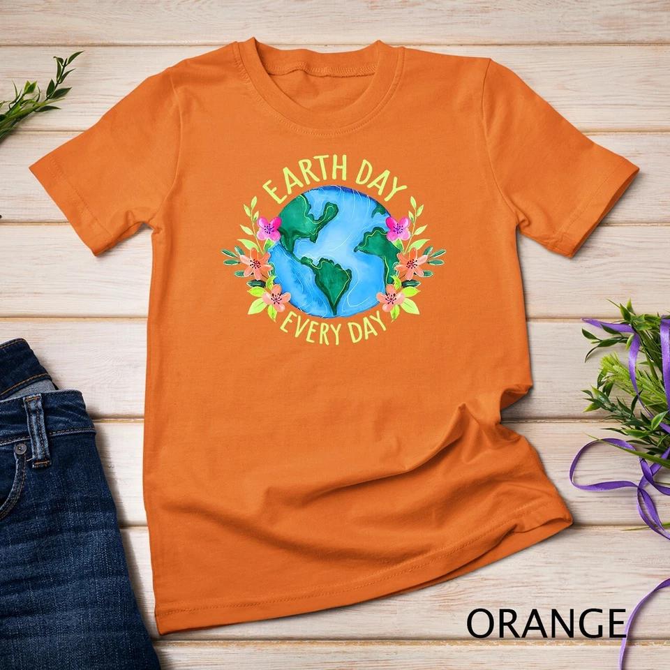 Retro Environmental Shirt Women Earth Day T-Shirt Unisex T-shirt 5 S