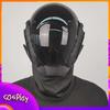 Kyberpunková maska Cosplay kostýmy Mechanický voják Maska Halloweenská párty Karneval Comic-Con Role play rekvizity COS helma Dárek pro dospělé