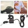 Red Screen Thumb Lock and Switch Electric Scooters Throttle Grip Accessories Black