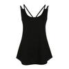 Women Casual V Neck Sleeveless Backless Blouse Tank Tops Clothes