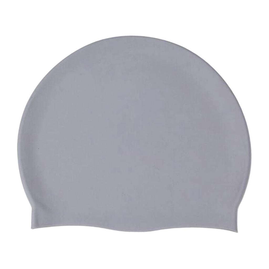 Silicone Swim Cap High Elasticity Waterproof Swimming Hat Ear Protection Comfortable Fit Stretchable Material Durable Design