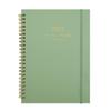 2027 English Floral A5 Spiral Planner: Weekly Efficiency Handbook