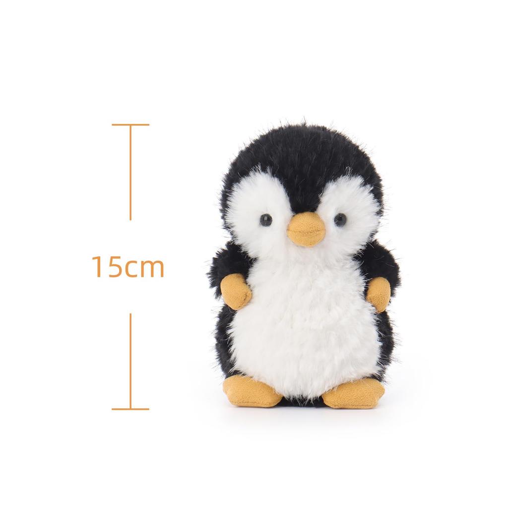 Apricot Lamb Paddy the Thoughtful Penguin Plush Toy for Kids, Soft and Cute, Fluffy Paddy the Thoughtful Penguin for Girls and Boys, 15cm