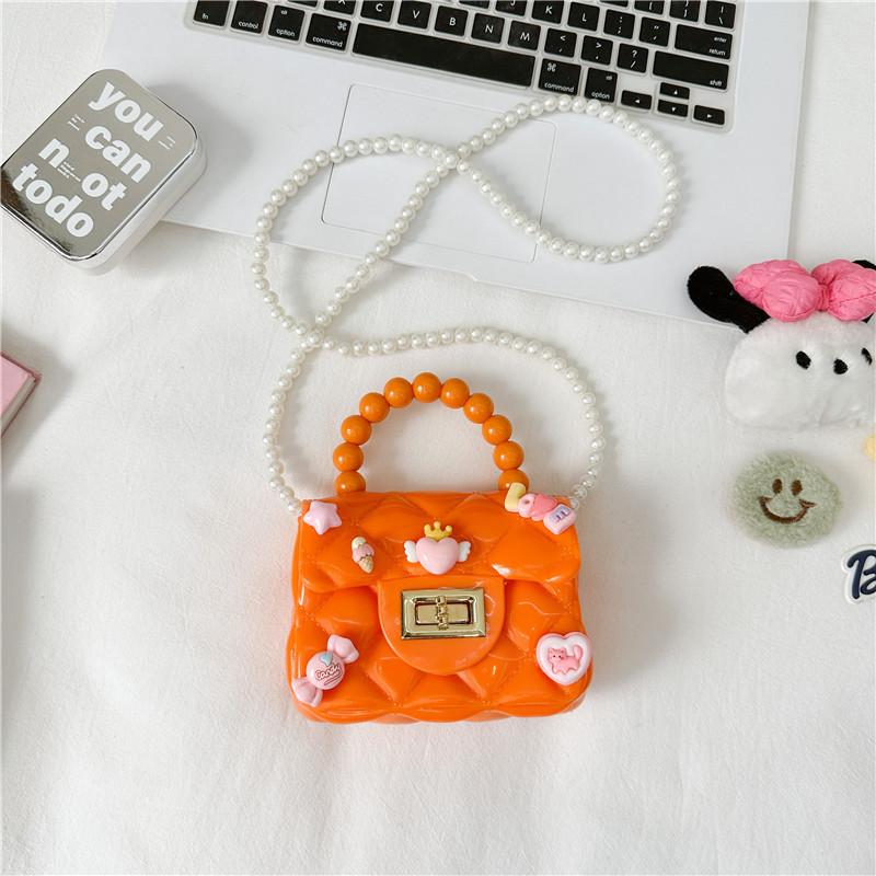 Rabbit Animal Plush Dolls Pearl Shoulder Strap Small Trendy Girl Shoulder Bag