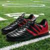 Unisex Erwachsenen TF Fußballschuhe PU Stoff Atmungsaktives Obermaterial Gummi Dichte Stollen Rutschfest Verschleißfest Kunstrasen Training