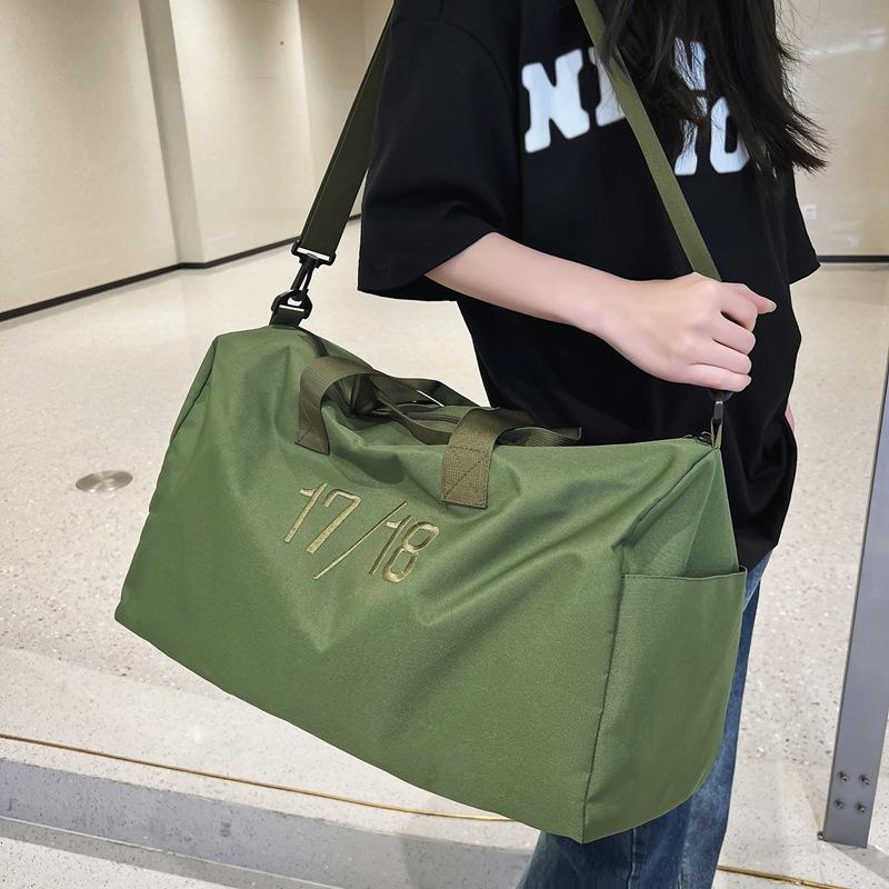 Travel bag Large capacity handbag Short trip bag Accommodation storage bag Boarding travel training bag
