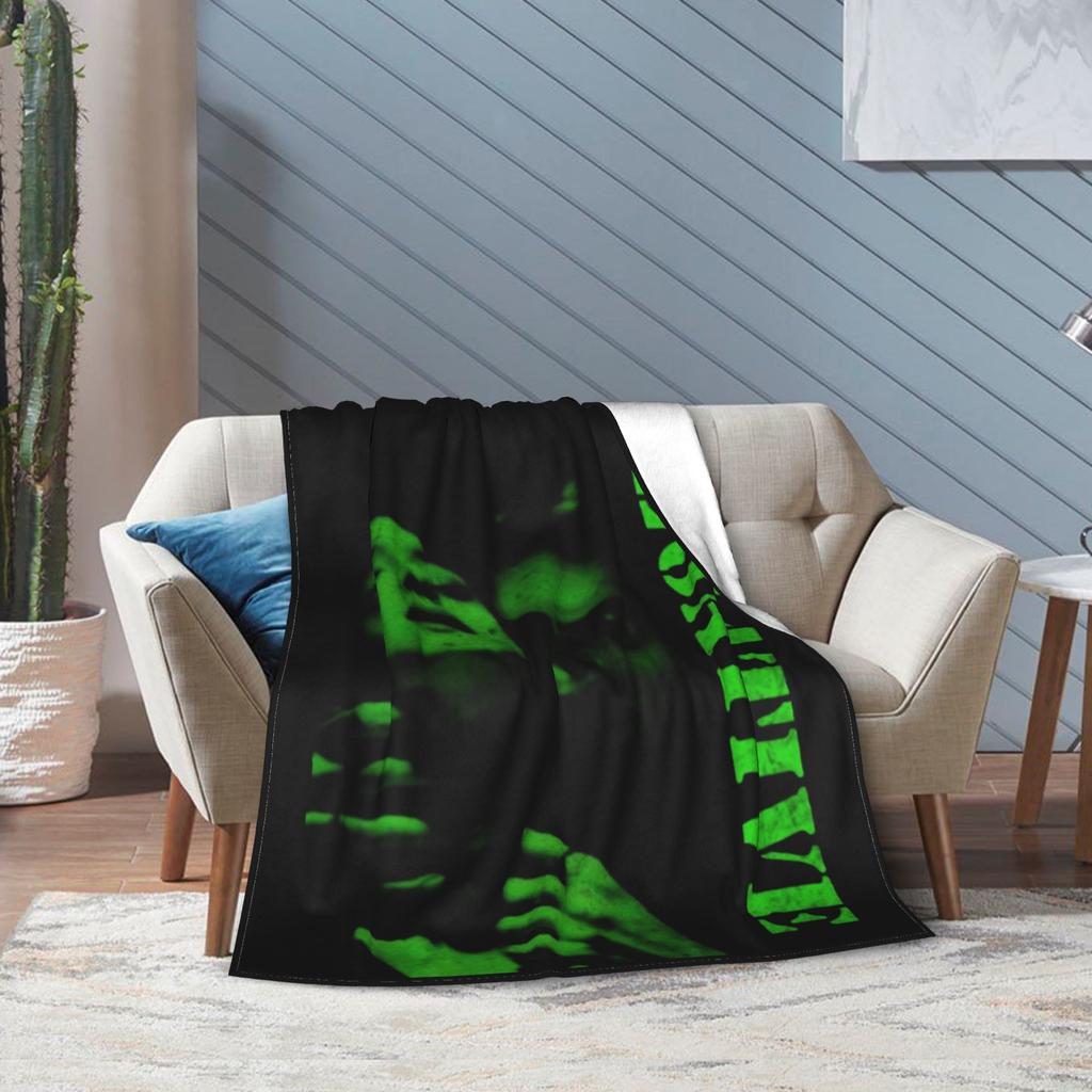 Type O Negative Rock Band Blanket Music Album Fuzzy Funny Breathable Throw Blanket for Bedroom Autumn/Winter Office