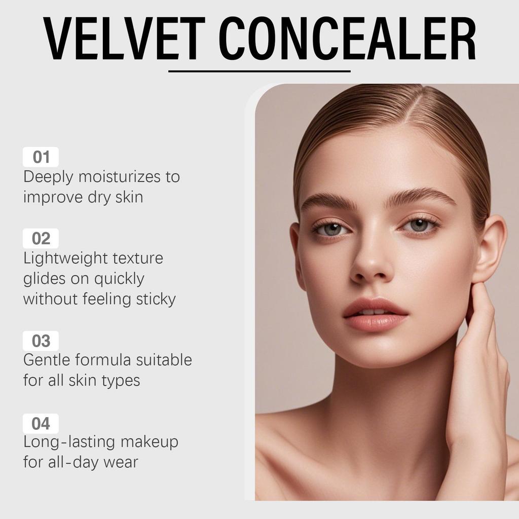 ZephoCo 2-in-1 Concealer & Foundation Stick: Refreshing, Lightweight, Natural Makeup.