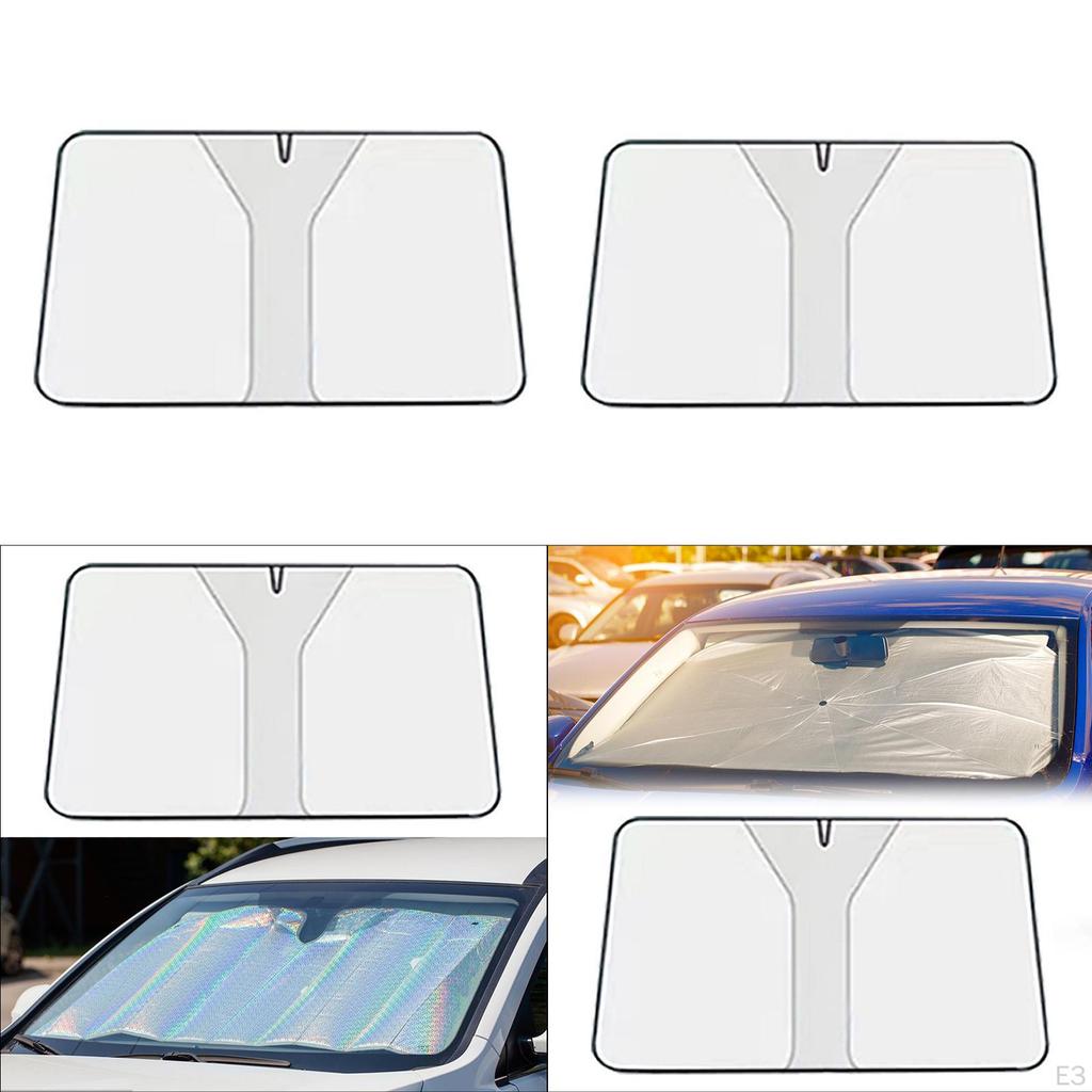 Car Wind Shade Keep Protection Portable Summer Double Circle Cover