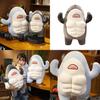 Peluche Créative Requin Animal en Peluche Doux Avec Coton PP Pour la Décoration de la Chambre des Enfants