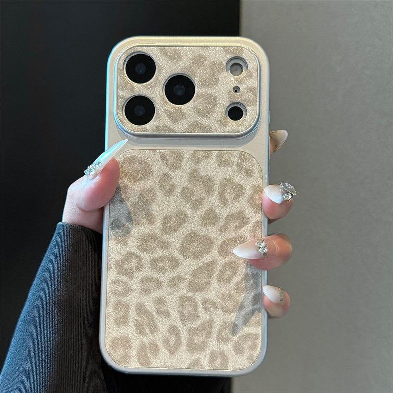 

Leopard Print iPhone 16 Pro Max Case, Fits Apple 17 Wrap, Full Coverage 15, Large Window Protective Case iPhone 12 білий