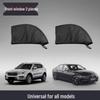 Universal Car Sunshade: Anti-Mosquito Mesh, Heat Insulation, Privacy Blackout, Sun Protection Window Curtain.