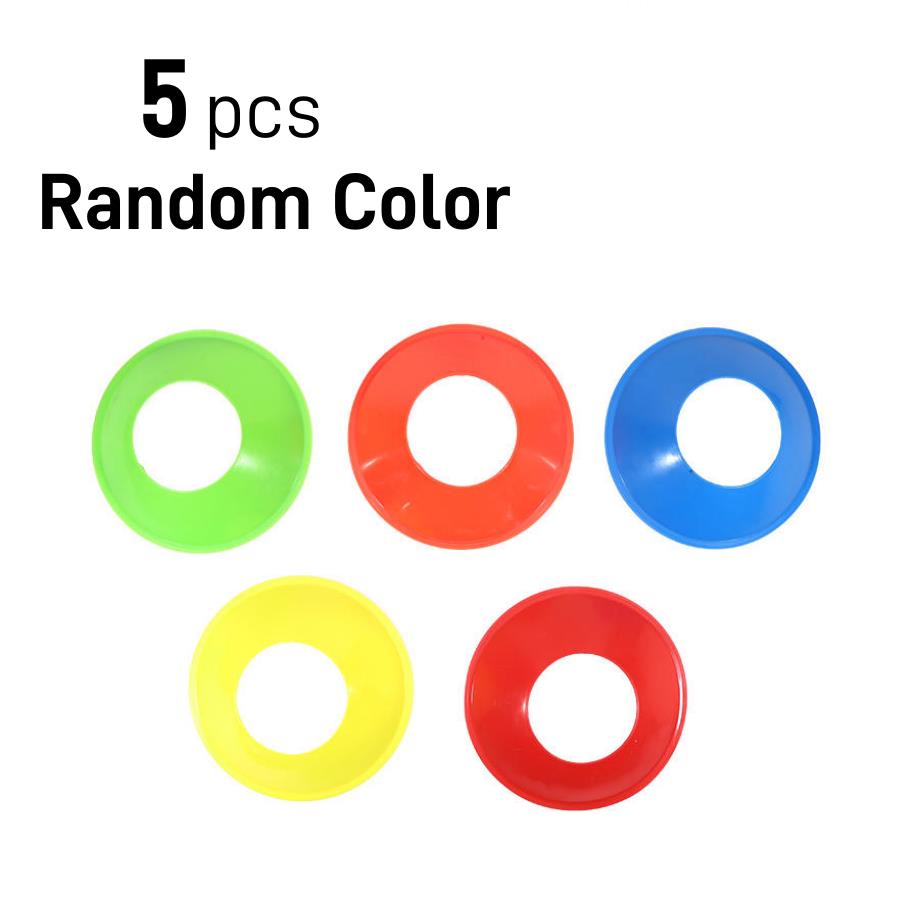 Hot Sale 5/10pcs Soccer Training Sign Dish Pressure Resistant Cones Marker Discs Bucket Outdoor Basketball Football Sports