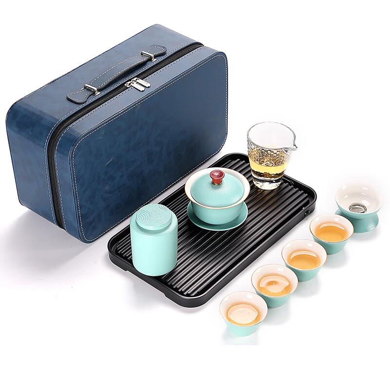 Elegant Ceramic Tea Set Gift Box