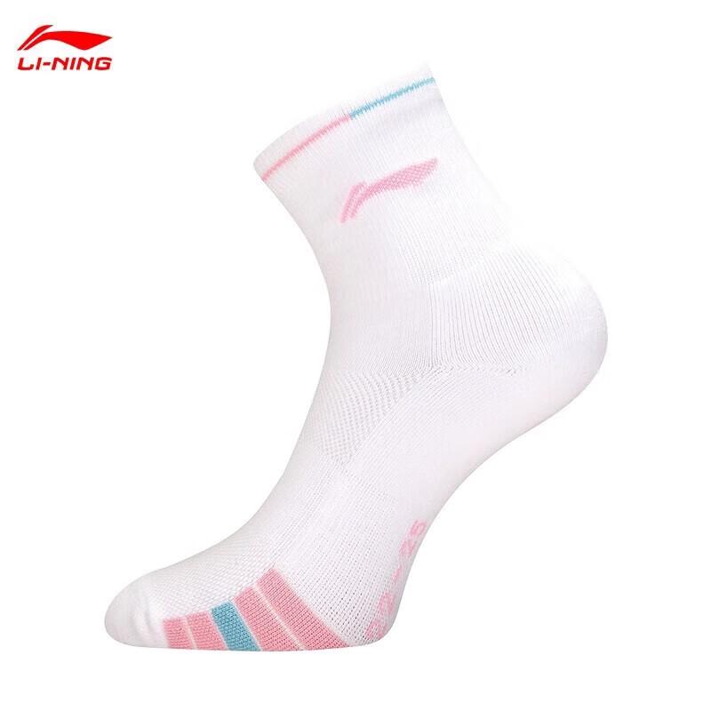 Женские махровые носки для бадминтона Li-Ning средней длины One Pair