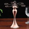 Elegant Metal Wine Glass Stemware Hanging Holder Storage Display Drying Rack