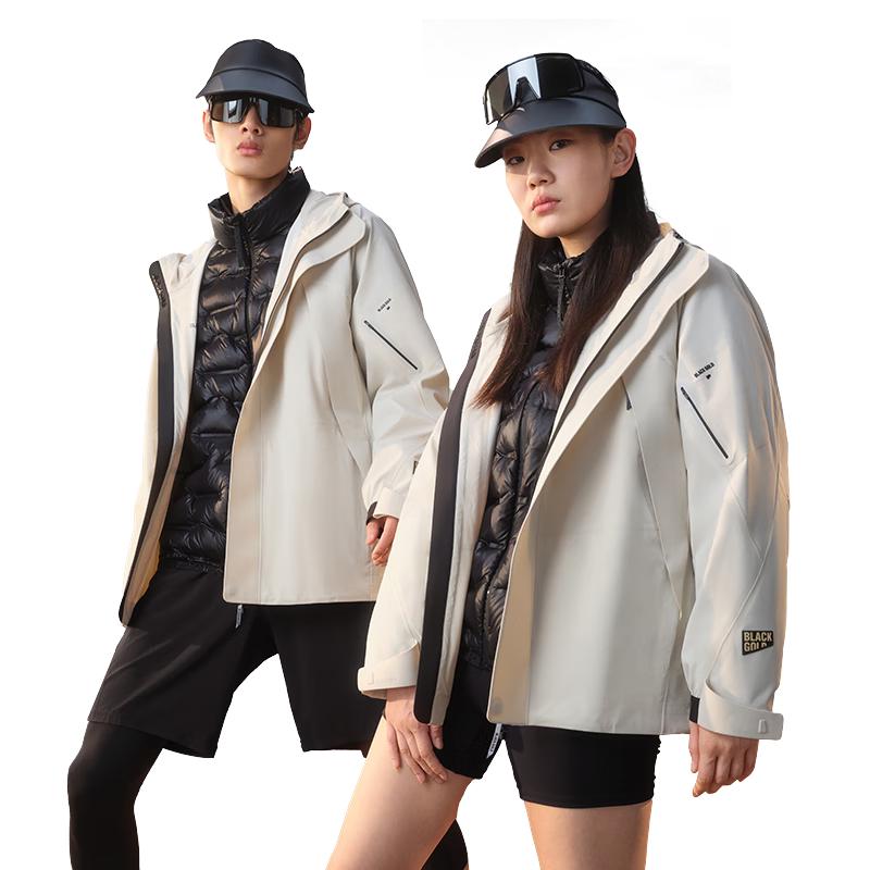 

Gaofan Luxury Outdoor Unisex 3-in-1 Wind Shell Goose Down Jacket 4.0 XS