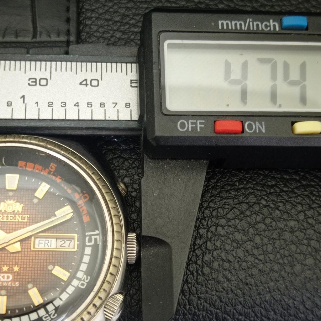 ORIENT KD AUTOMATIC 46941 VINTAGE JAPAN MENS ORIGINAL DIAL WATCH a703113-1 R213-a703113