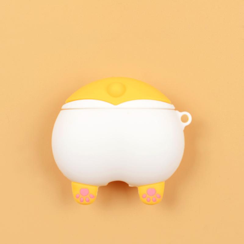 

Чохол для навушників 3D Dog для Airpods 1 2 3 Corgi Cute бездротовий чохол для навушників Airpods Pro Чохол для Air Pod 1 2 3 зарядний футляр for AirPods Pro
