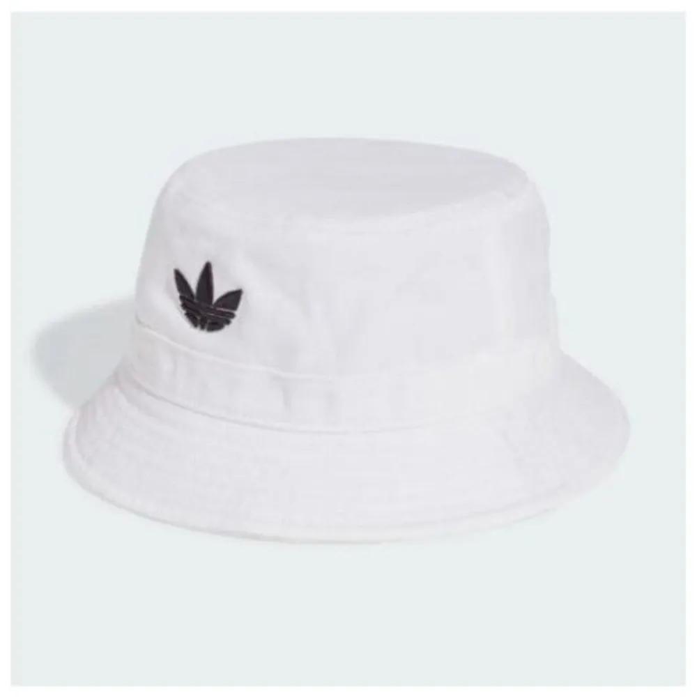 [adidas] Cap EQS JC6044 Adicolor Trefoil Bucket Hat white series