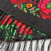 Luxury Floral Print Russian Square Scarf