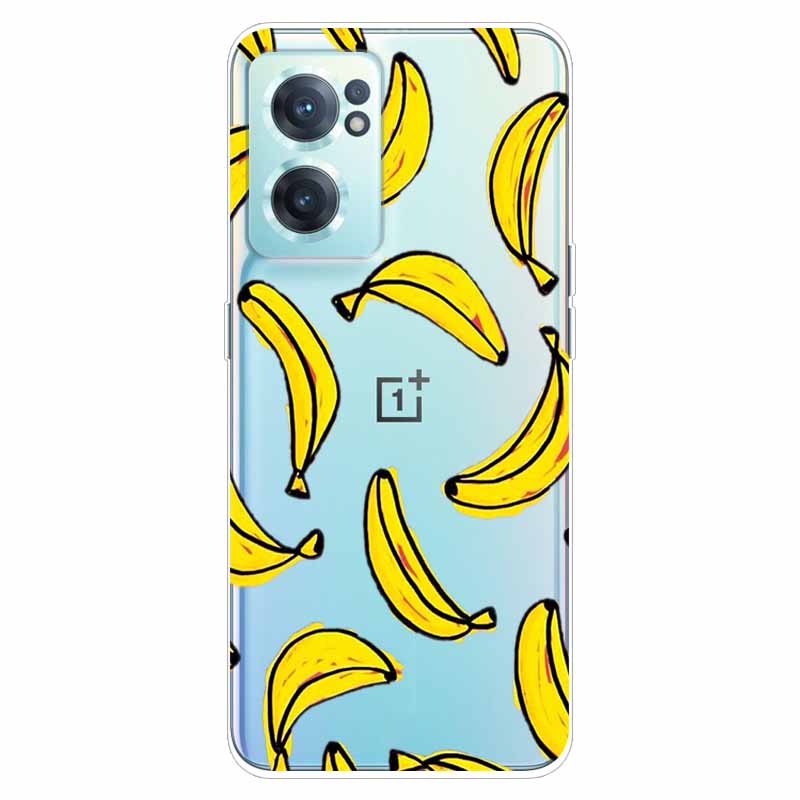 Phone Case For OnePlus Nord CE 2 5G Cover TPU Silicone Soft Cartoon Clear Case for One Plus 10 Pro / CE2 5G Transparent Coque