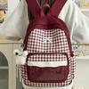 Schoolbag new casual schoolbag ins Korean women's niche versatile lightweight backpack high value girls travel small backpack
