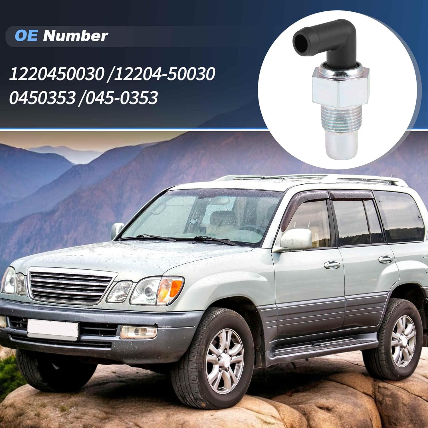 

Клапан PCV для Lexus SC430 GS430 GX470 LX470 LS430, для Toyota 4Runner Sequoia Tundra Land Cruiser, Замена клапана положительной вентиляции картера