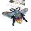 Large Bees-shape Keychain Silicone Mold Pendant Ornament Mold for Valentine Gift