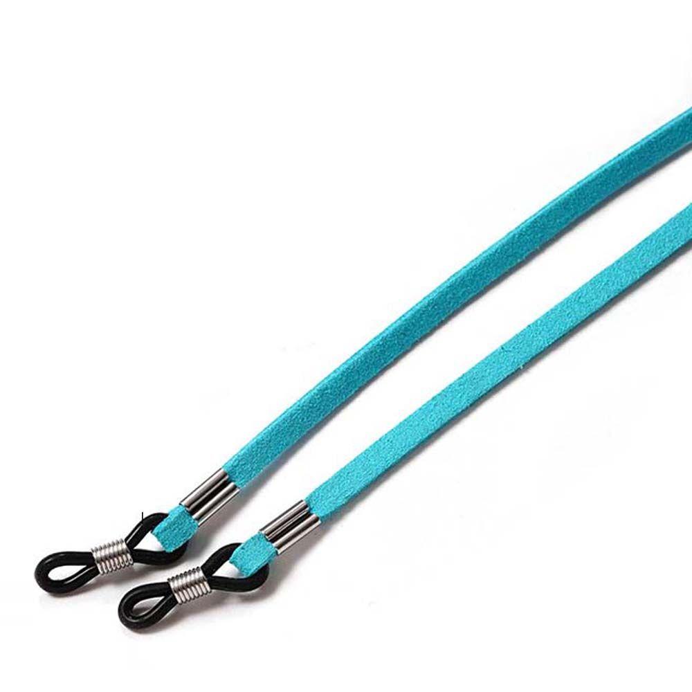 Goldfarbenes Nackenband Seil Brillenketten Sonnenbrillenketten Brillen Lanyard Leder Brillenband