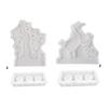 Silicone Resin Molds Candle Holder Molds Halloween Theme Craft Mold Silicone Candle Base Molds Perfect for Candle Holder