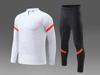 Football Jersey Long Sleeve Autumn And Winter Unfleece Sweater Pullover Training Adult Suit Printing Casual Sports Jersey