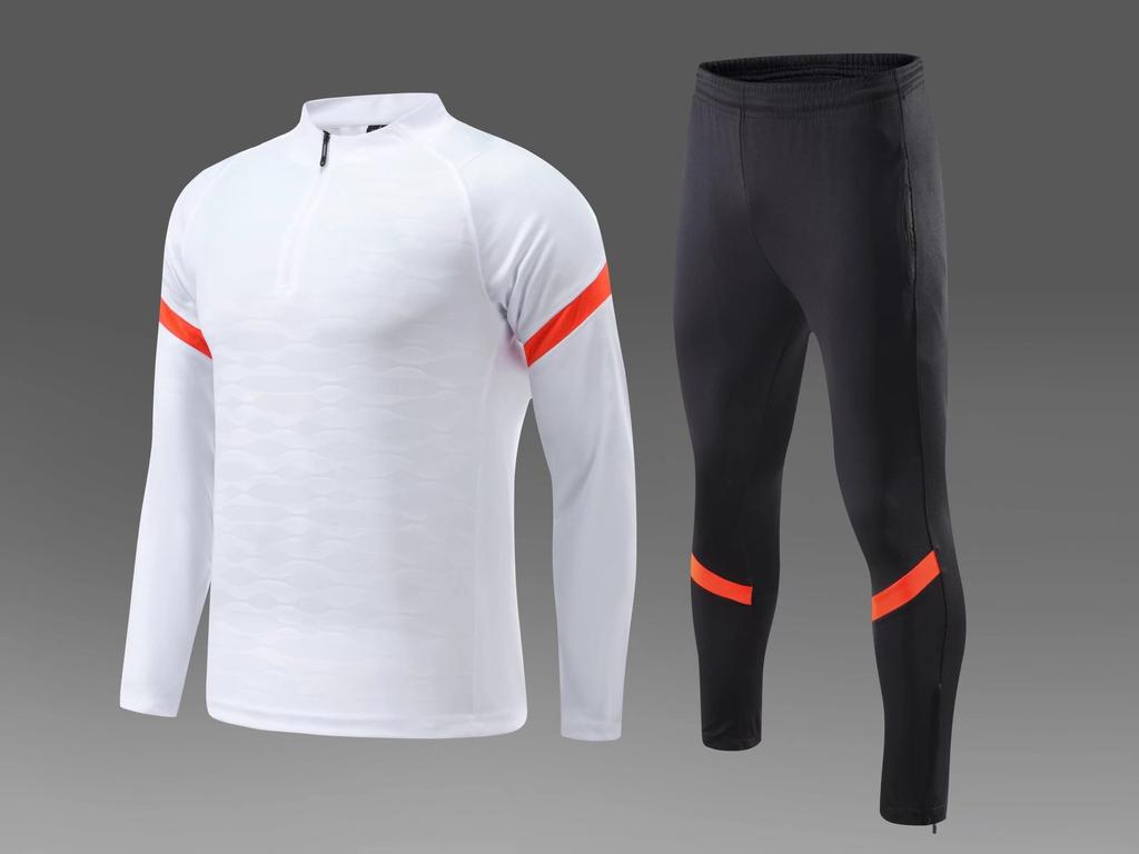 Football Jersey Long Sleeve Autumn And Winter Unfleece Sweater Pullover Training Adult Suit Printing Casual Sports Jersey