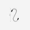 S Shaped Hooks Multifunctional Stainless Steel Hanging Hook Hanger For Kitchen Bar Bathroom Bedroom Storage Tool