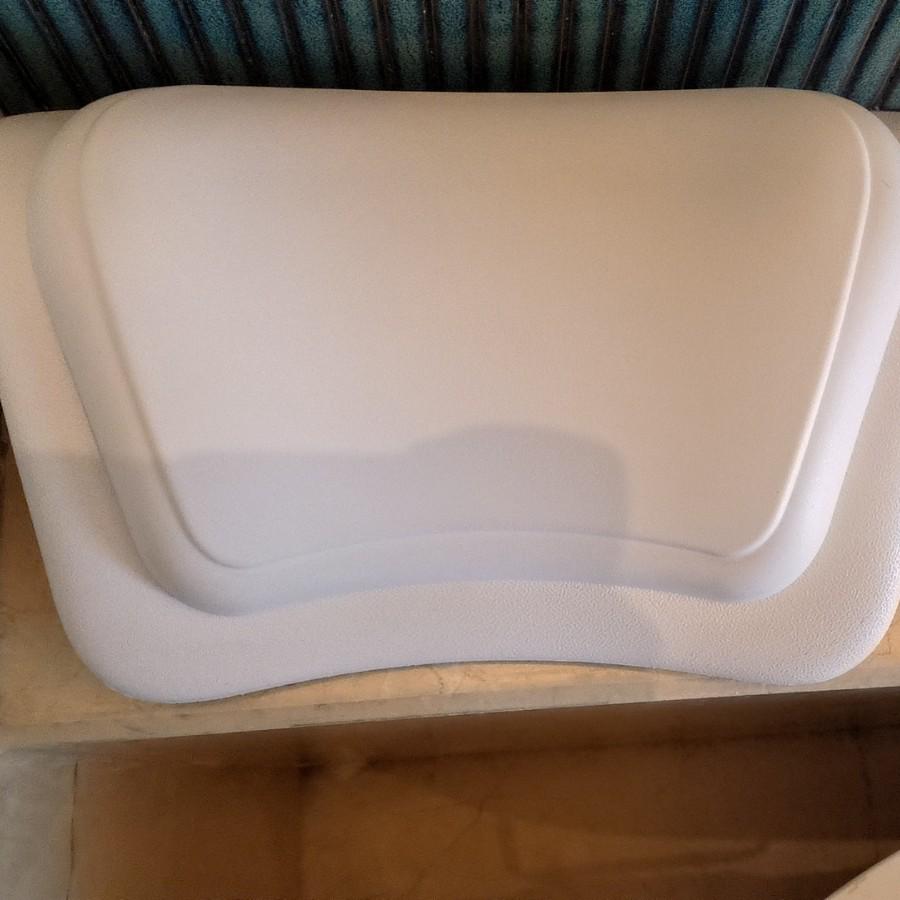 Cuscino Impermeabile Antiscivolo in PU per Vasca da Bagno con Ventose in Silicone - Vestibilità Universale per Casa e Hotel
