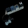 Funny Keyboard Decompression Keychain Creative Mechanical Switch Keychain  Portable Use