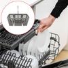 Multifuntional Dishwasher Utensil Container Plastic Cutlery Holder for Dishwasher of Various Small Kitchen Gadget