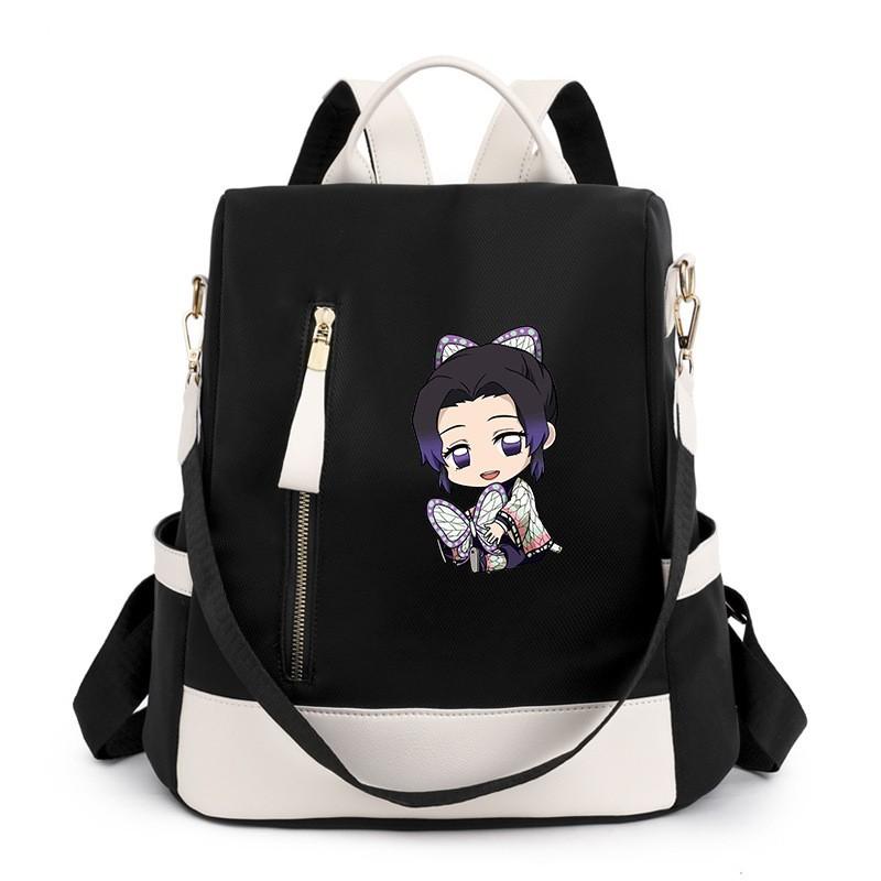 Stilvoller Oxford-Nylon-Rucksack für Damen Streetwear Reise Schultasche Mit Wasserdichten Diebstahlschutz-Merkmalen