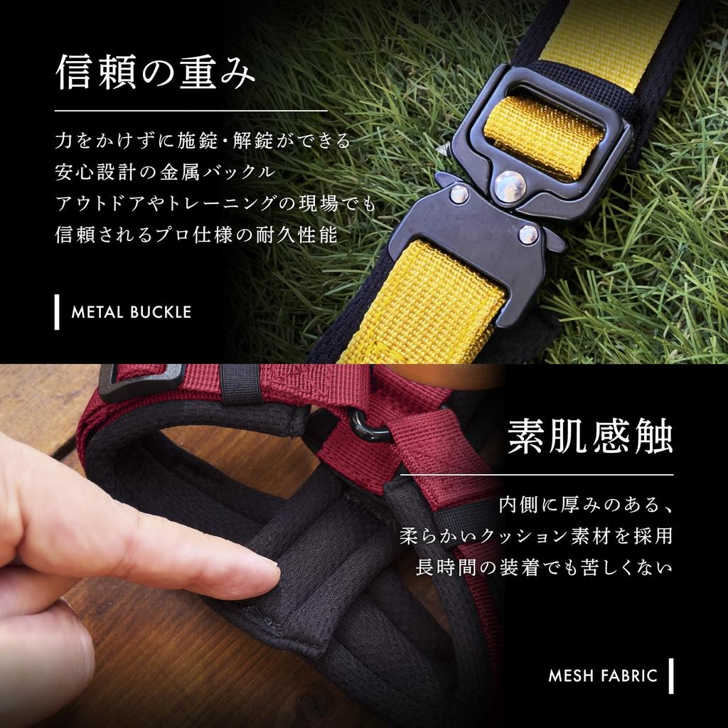 BowNya Cauda Dog Gentle on the Leather for Tracheal Metal Suitable for and Large Dogs KOKOCHI Sand XS Size [Veterinarian Recommended] Harness, Neck,
