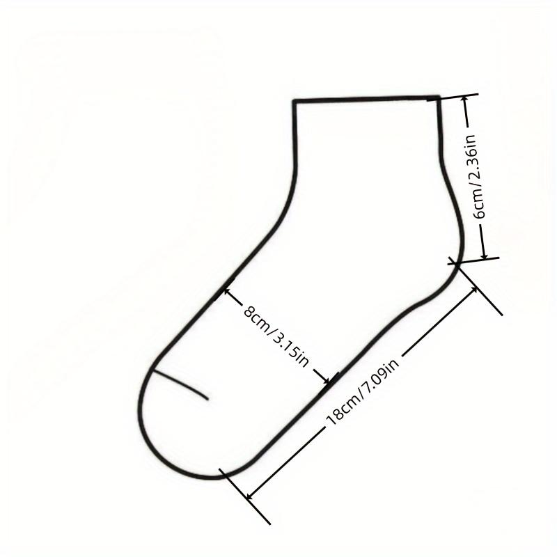 10/20/30/40Pairs Random Heart Print Cat Round Dot Socks Valentine's Day Large and Small Five-pointed Star Short