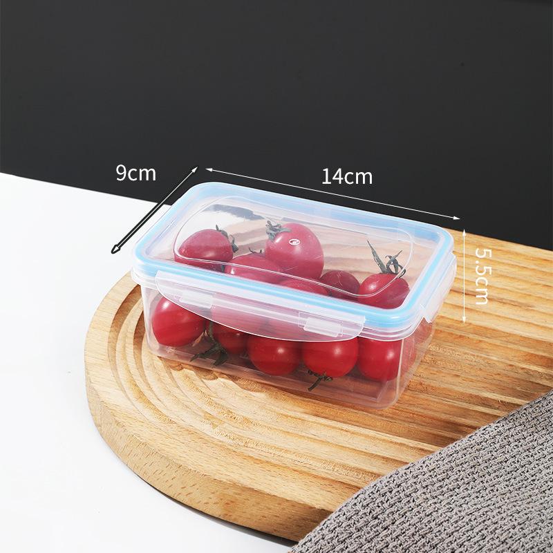 Microwaveable Food-Grade Plastic Storage Container: Fresh-Keeping & Sealable for Lunch and Fruit