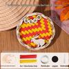 Zodiac Bamboo Weaving DIY Magnet Base Kit: Wooden Frame & Cultural Craft Gift