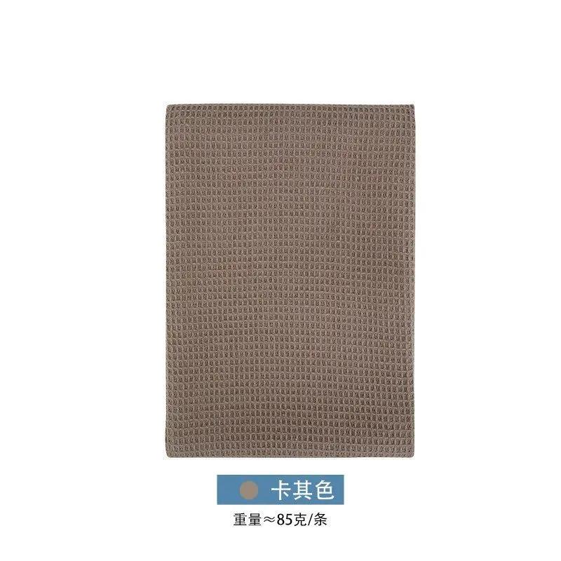 Nordic Style Cotton Rectangular Plain Waffle Tea Napkins Kitchen Napkins and Napkins