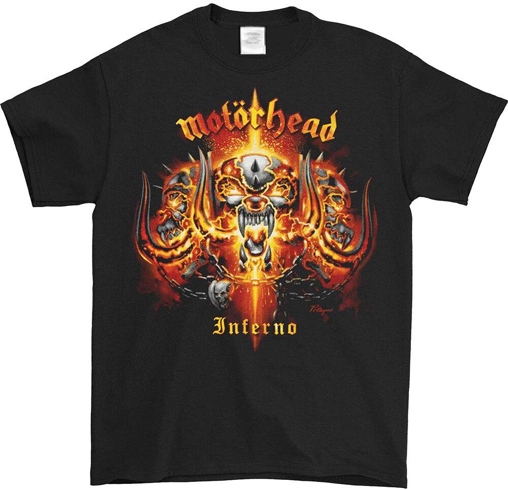 

Черная футболка унисекс Motorhead Inferno