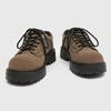 Amerikanische Retro-Schuhe Frühling Nische Maillard Plateau Niedrige Leder-Schuhe Lässig